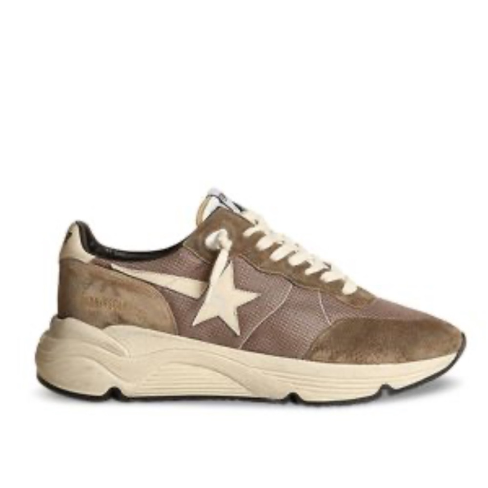 Golden Goose Running Sneaker - Size 36 (6 woman’s) - Olive and Sage